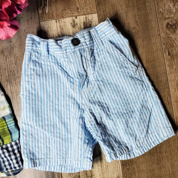 Gymboree Summer Baby Boy Shorts Bundle Size 12-18M EUC - Picture 7 of 11
